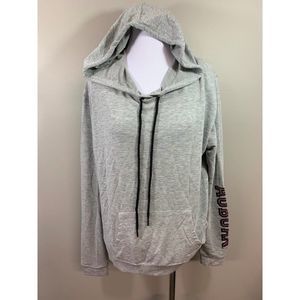 NEW NCAA Auburn University Tigers Hooded Shirt Gray Size Medium $54.99